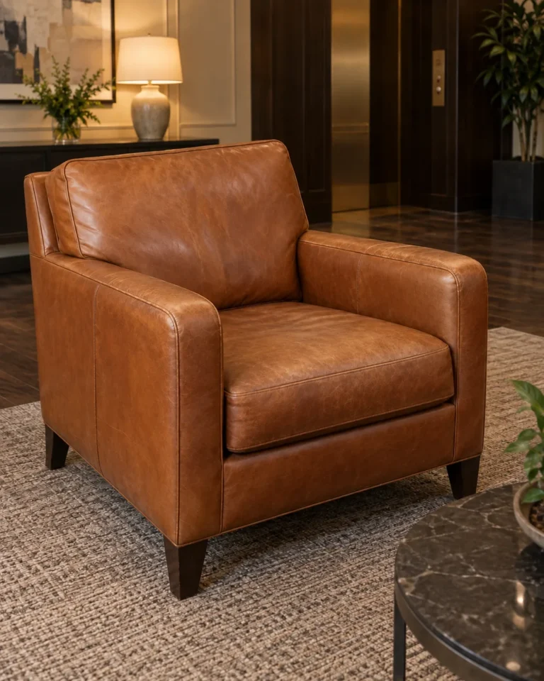 Same armchair after restoration