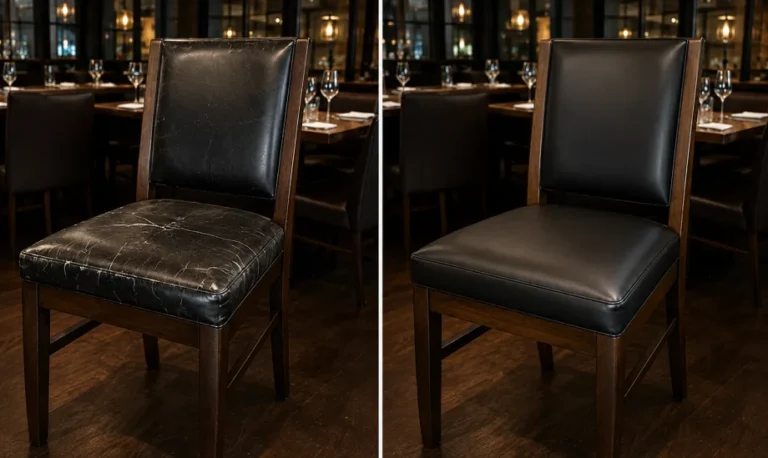 Chair reupholstery