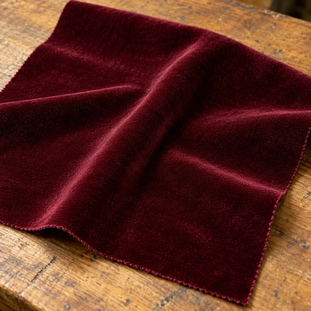 Velvet for banquet chair covers