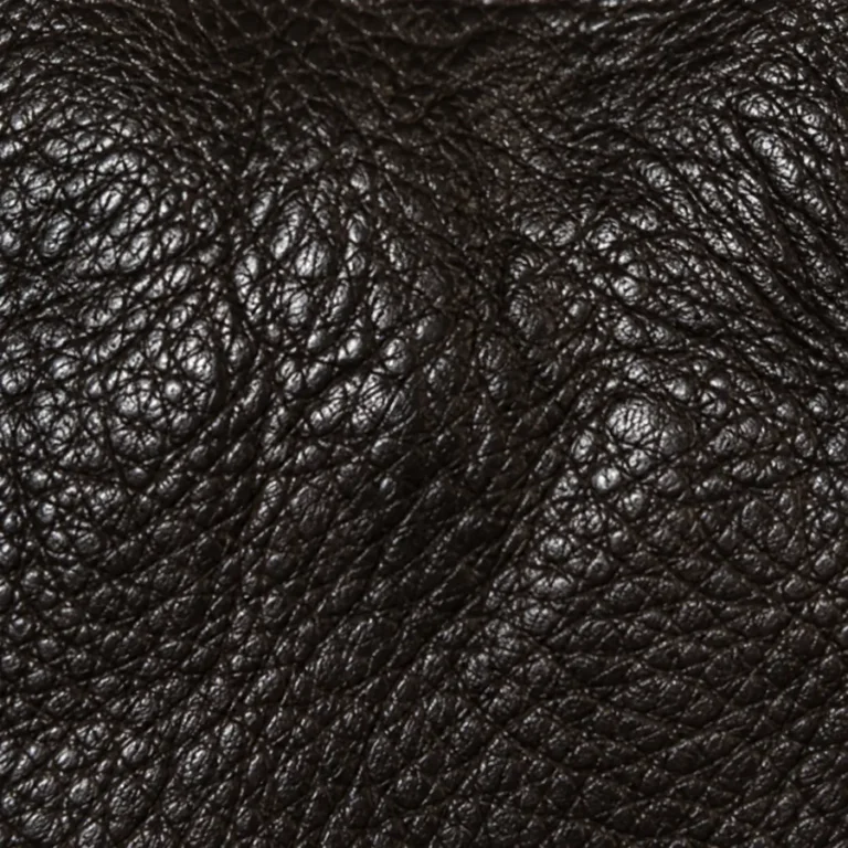 Chair leather sample: pebbled