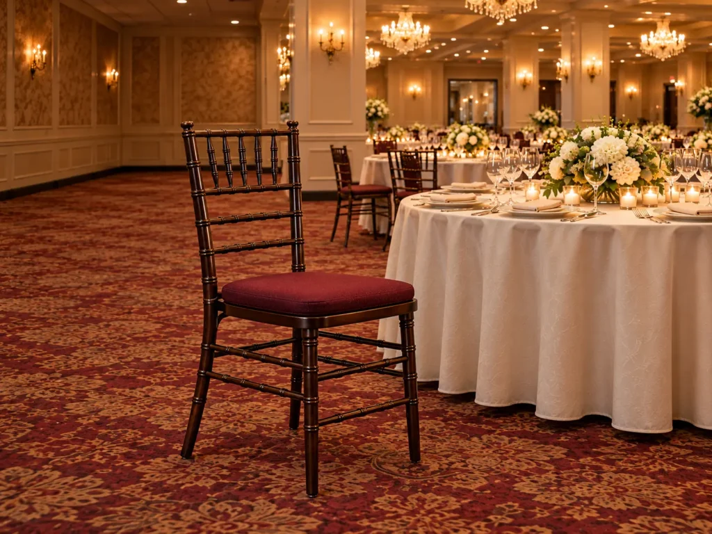 Wooden chiavari chairs