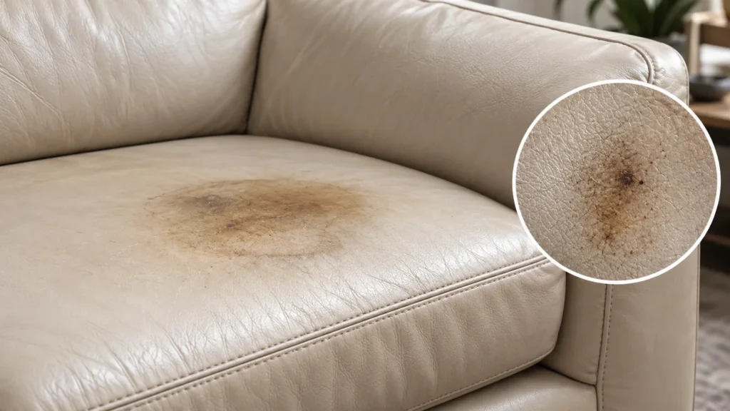 Leather harmed by olive or coconut oil
