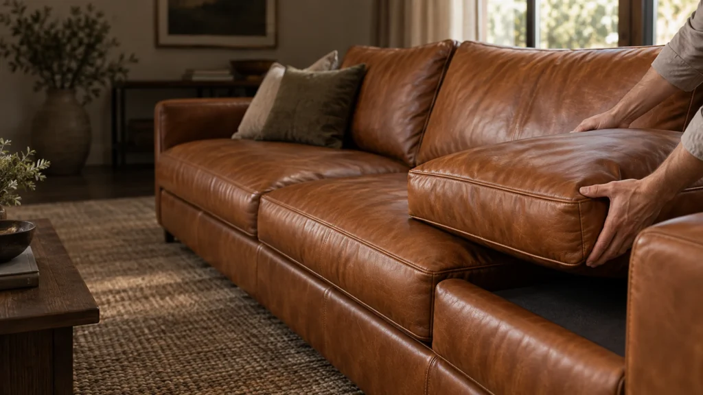 Couch problem: cushions