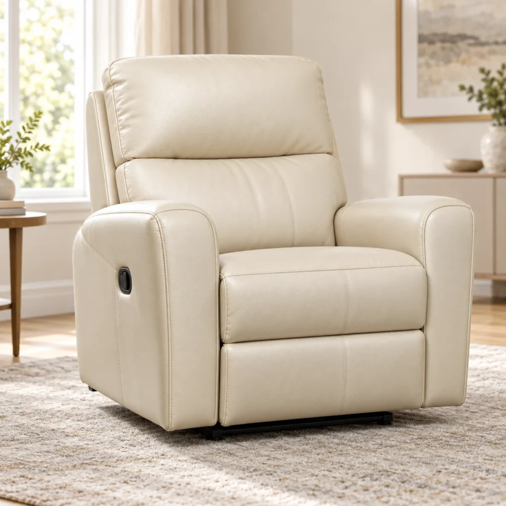 Manual Recliners in leather