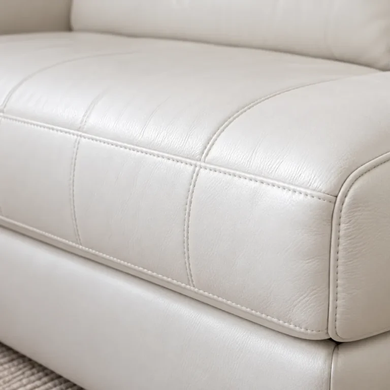 Leather front edge, an early dry spot