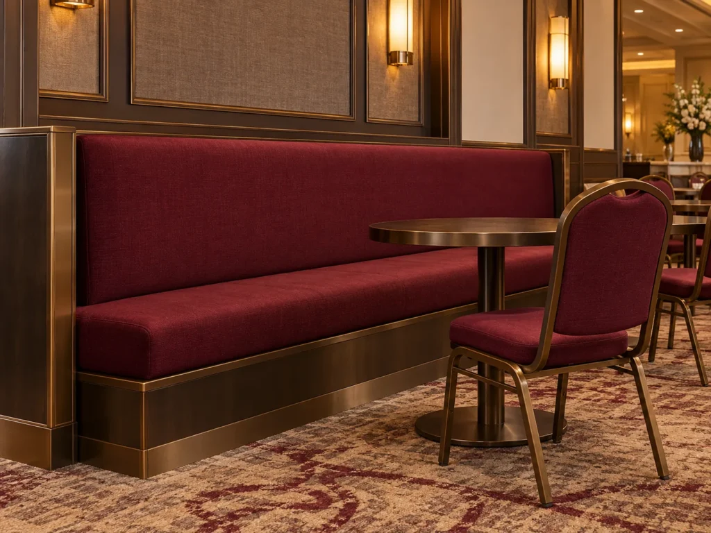 Booths and banquettes