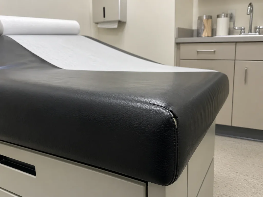 Split exam top in a clinic