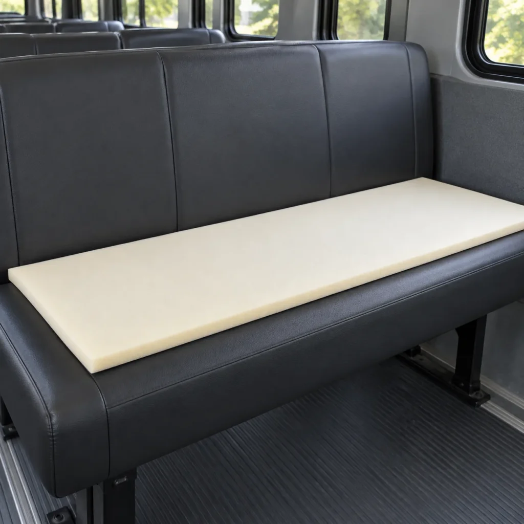 Top layer used to refoam vehicle seats