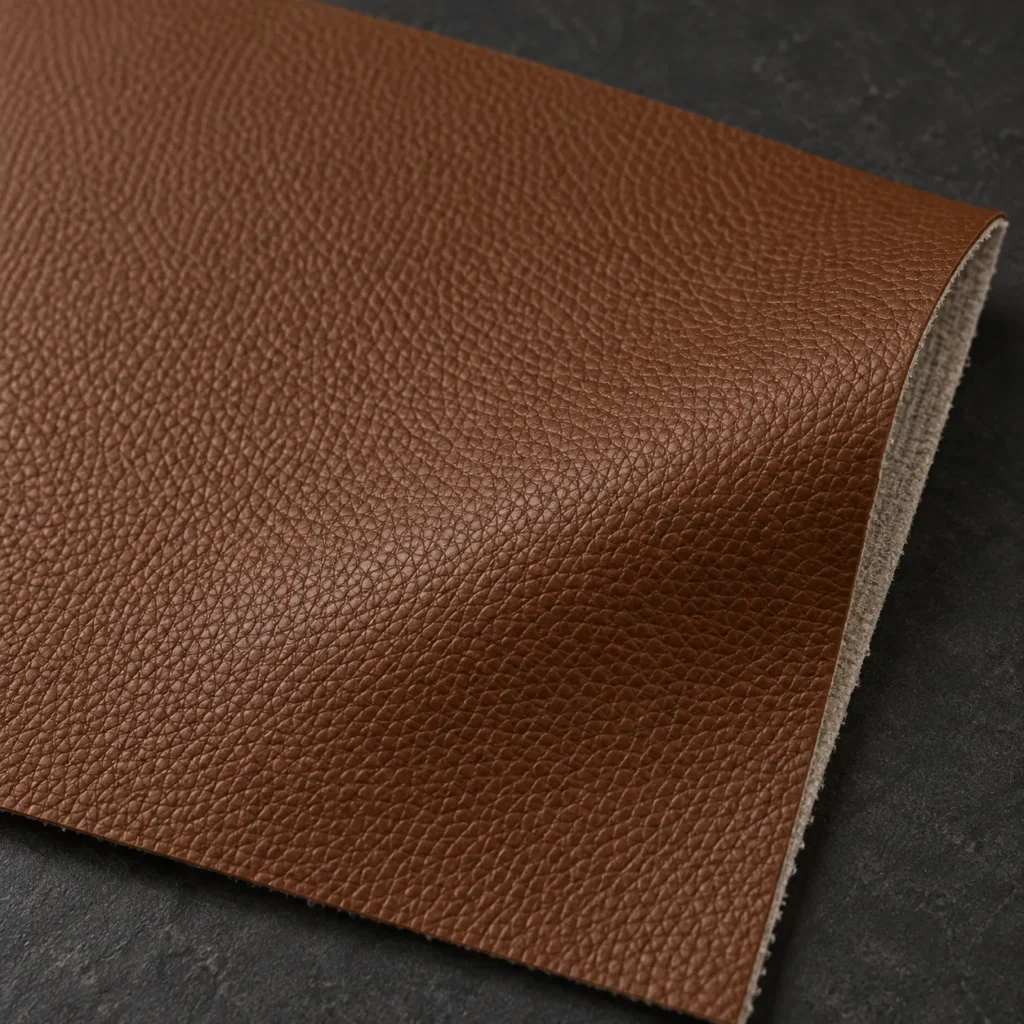 Full-grain leather for executive chairs