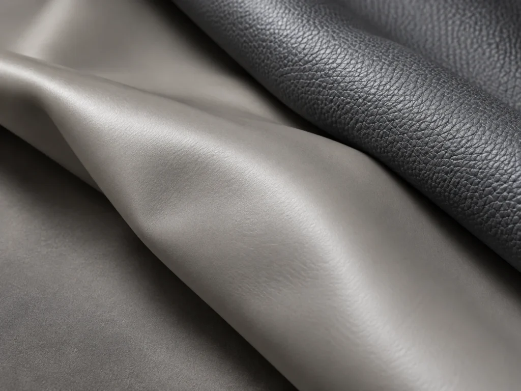 Grain and firmness, leather dining chair work