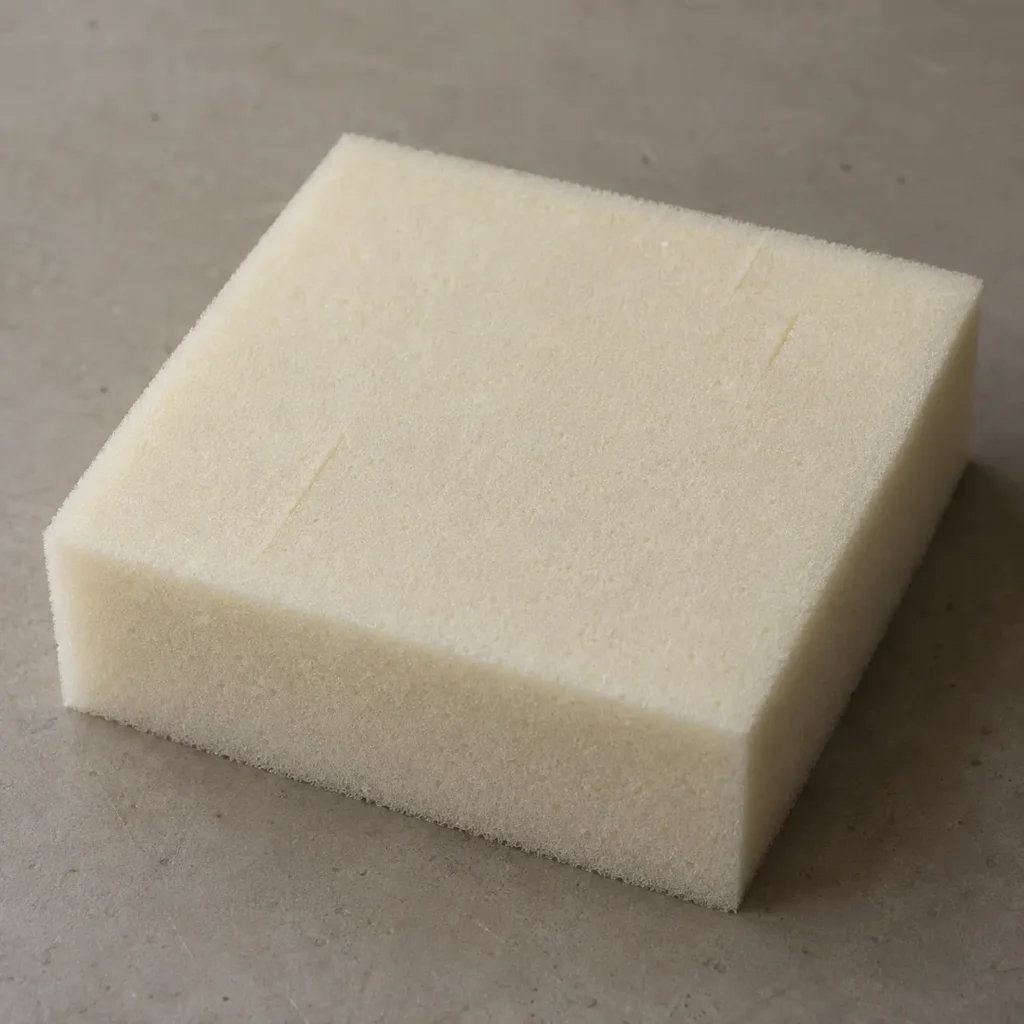 High-density foam sample for shared building seating