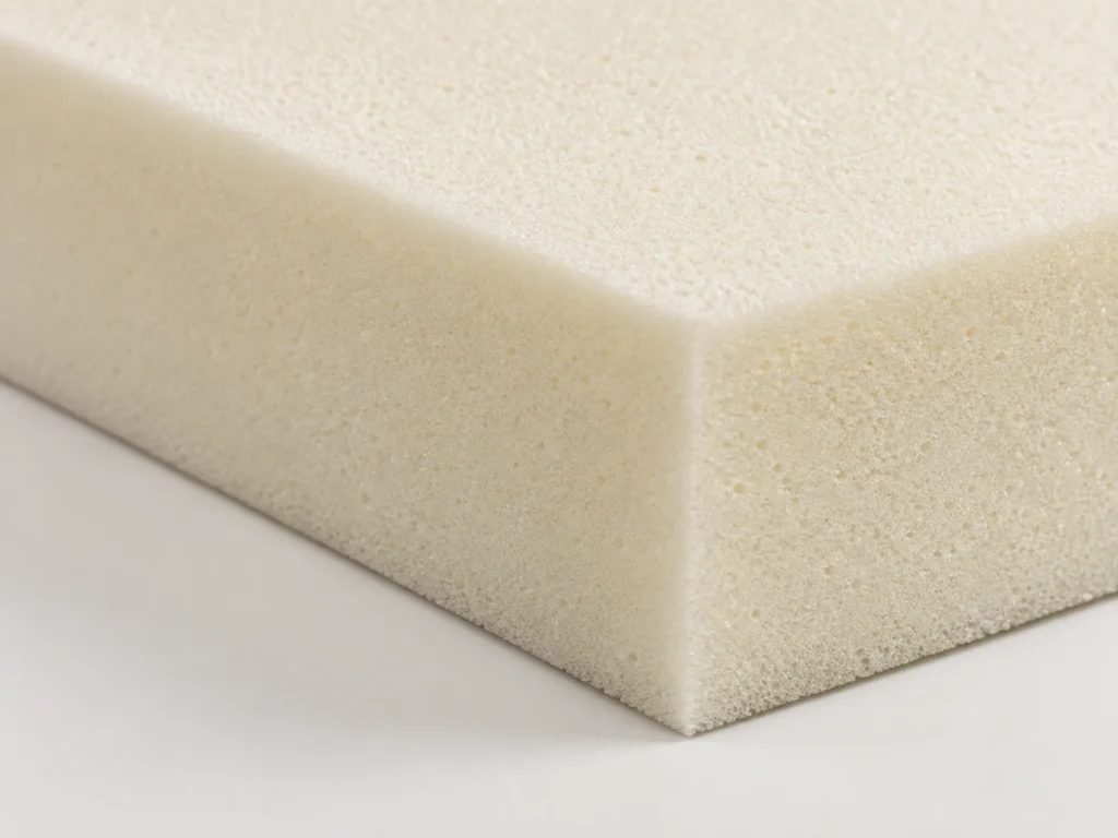 High-density foam for salon seating