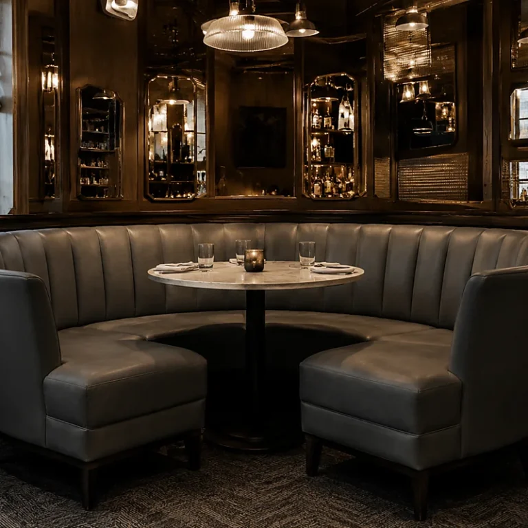 Restaurant booths