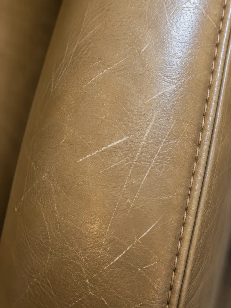 Scrapes on hotel seating