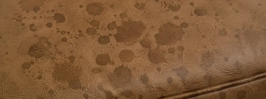 Ring marks on hotel leather