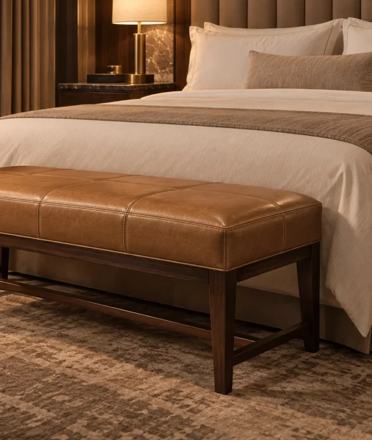 Bed-end benches