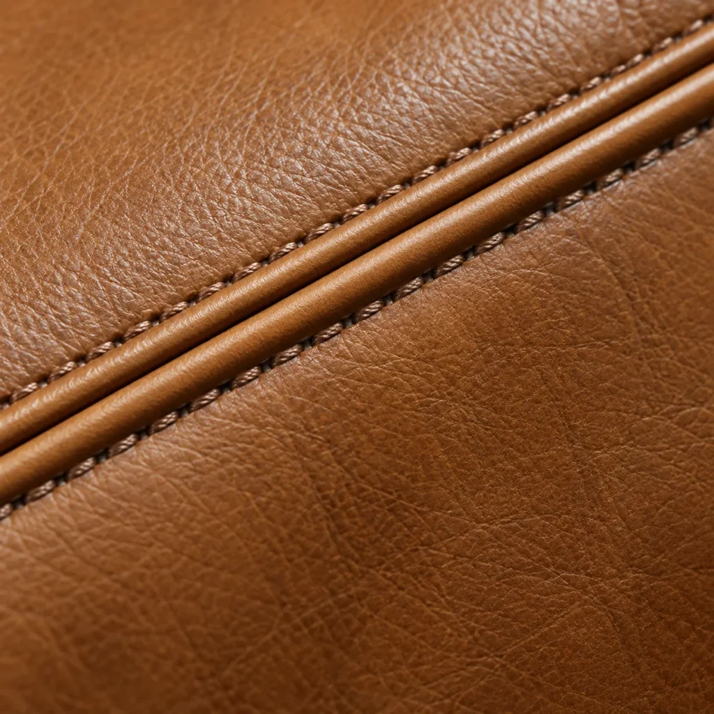Piping for leather chair repair
