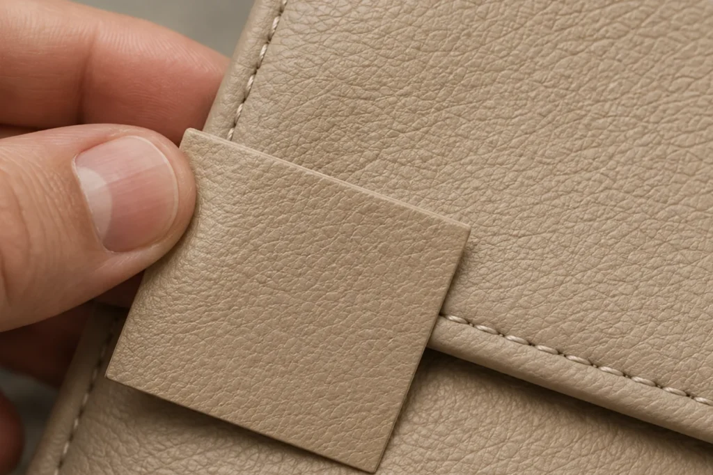 A cured drawdown sample awaiting approval