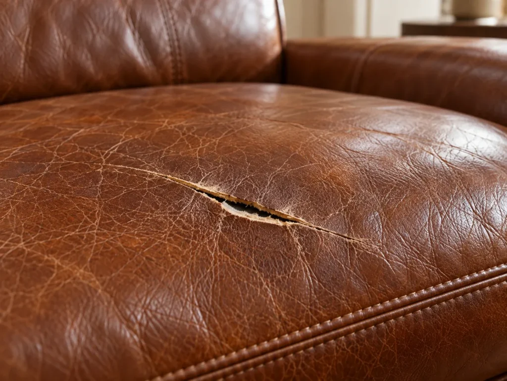 Leather Tear Repair in Connecticut