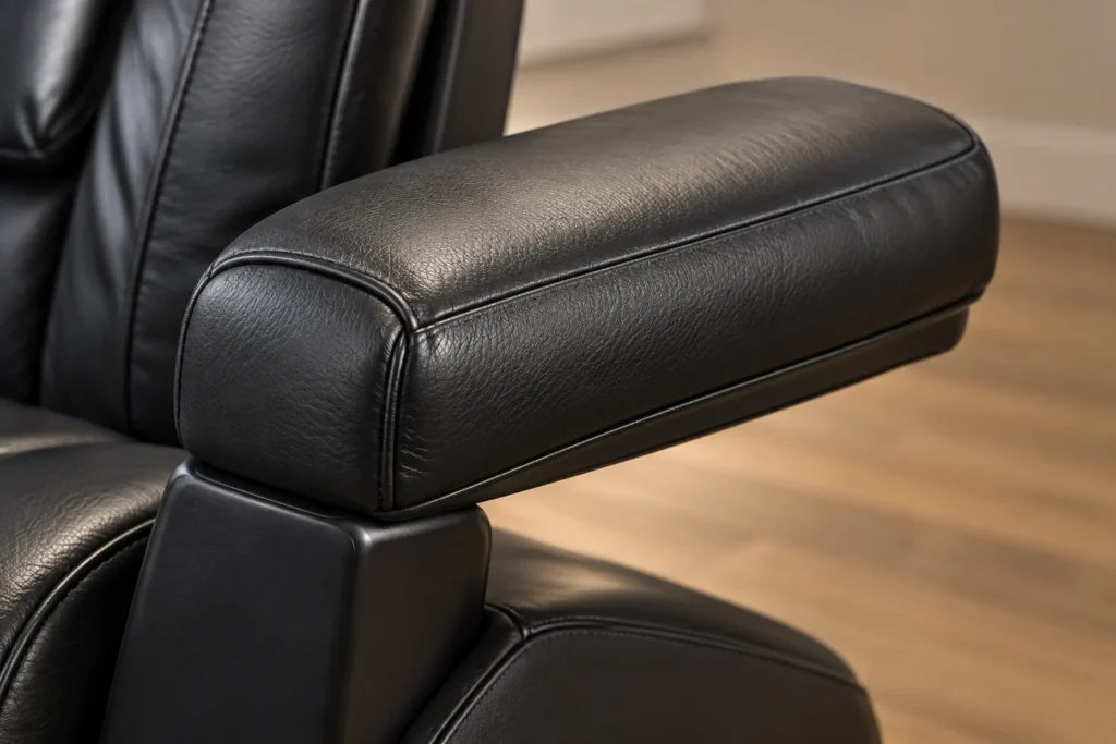 Massage chair armrests