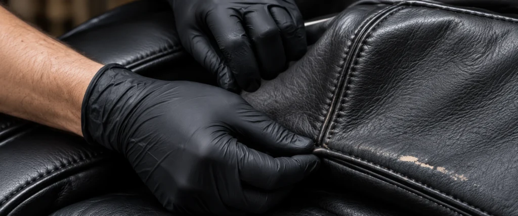 Massage chair: seams