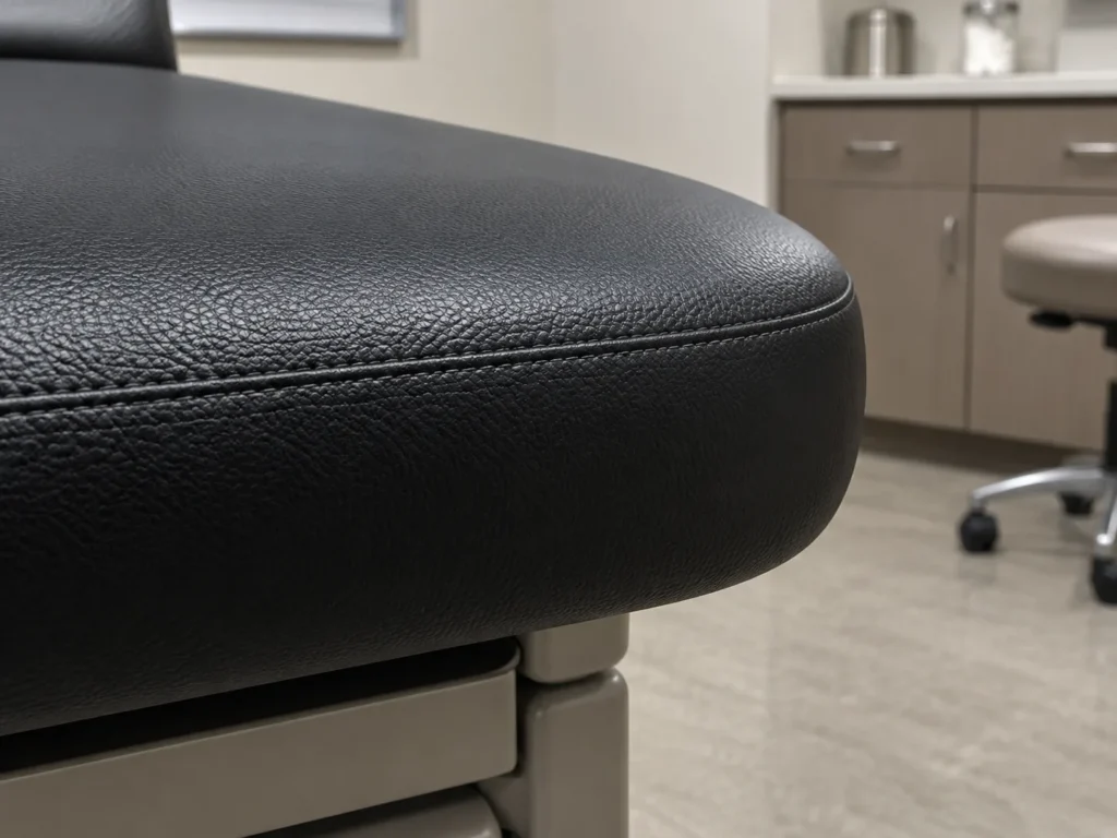 Keep the edge for medical grade upholstery
