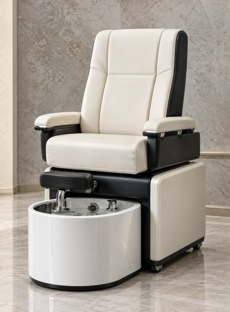 Pedicure chairs in a salon