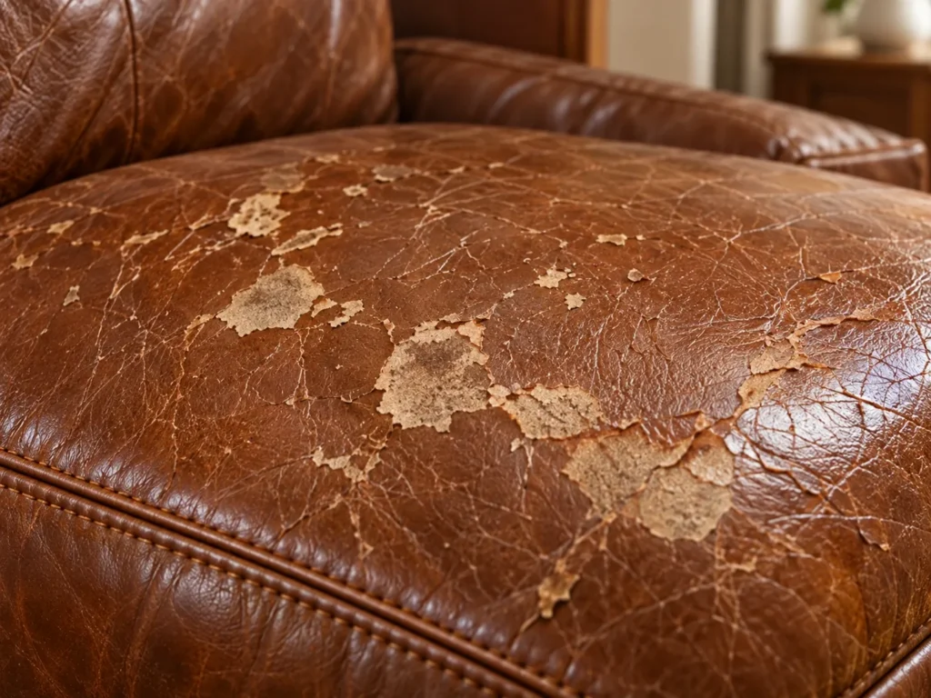 Leather Peeling Repair in Connecticut