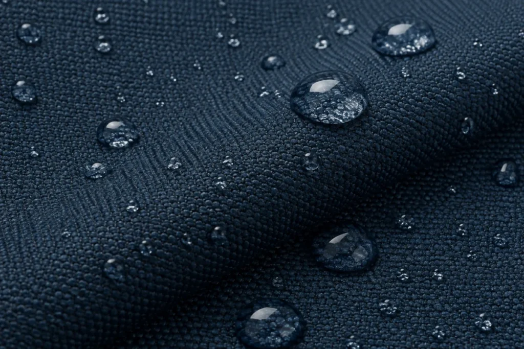 Performance fabric for restaurant upholstery