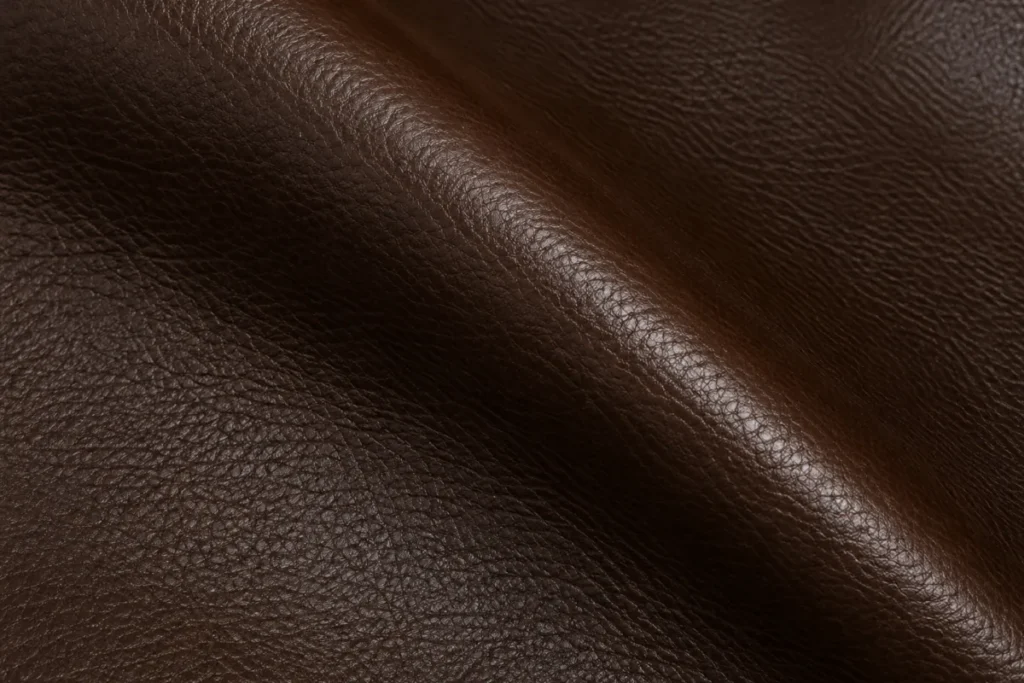 Pigmented leather swatch