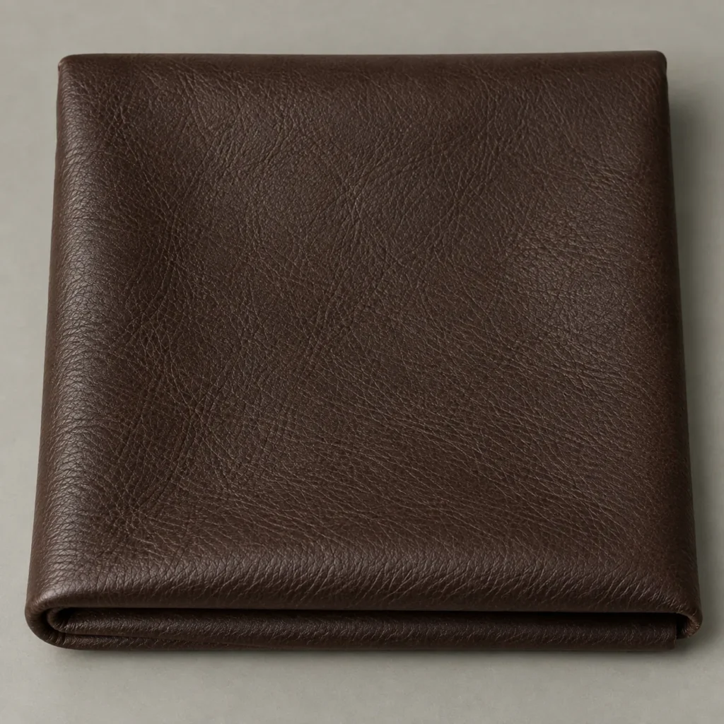 Pigmented leather sample