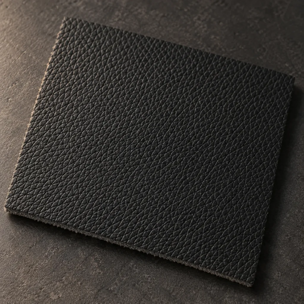 Pigmented leather for executive chairs