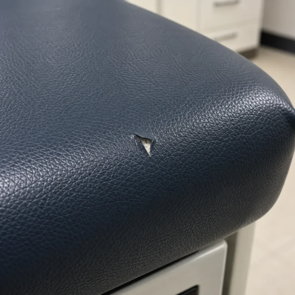 Small holes on clinic seating