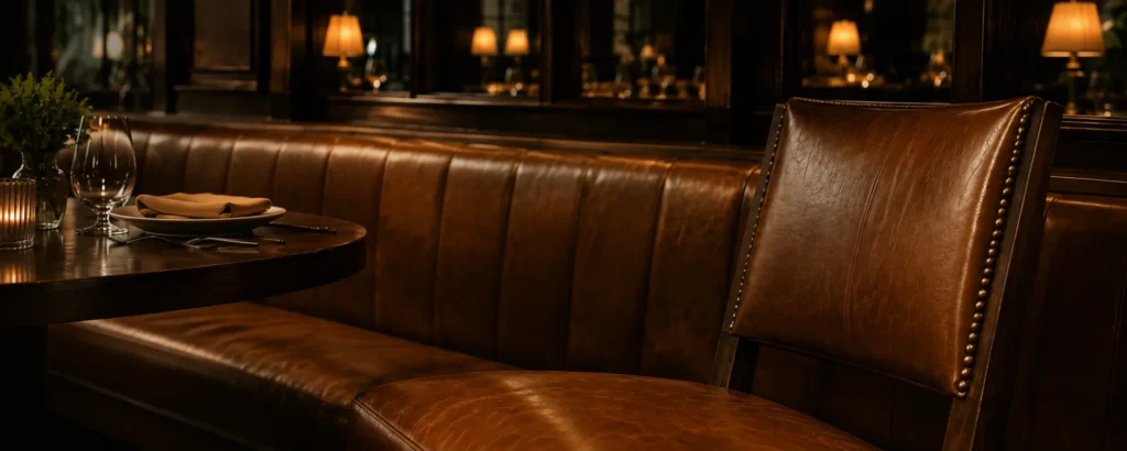 Booth-side chairs