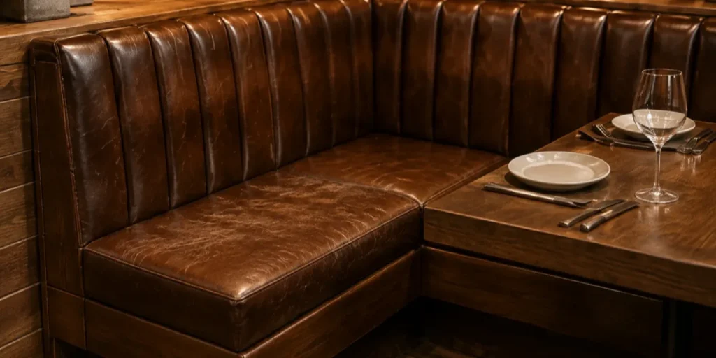 Corner banquettes