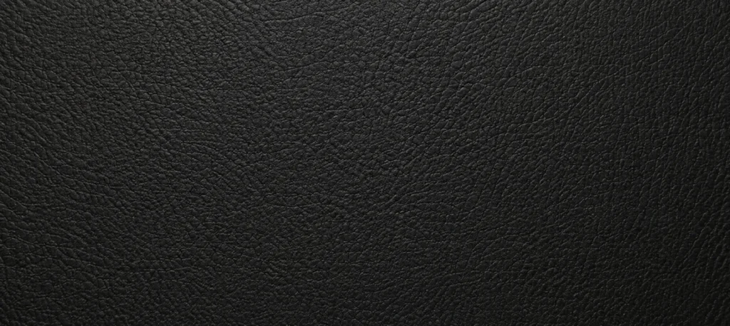 Faux leather used on restaurant seating