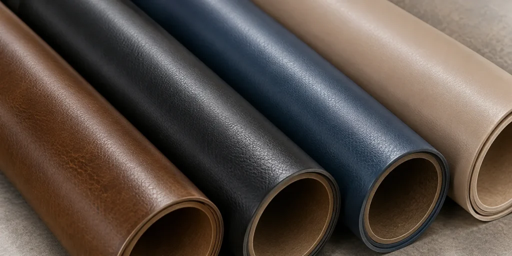 Vinyl upholstery rolls