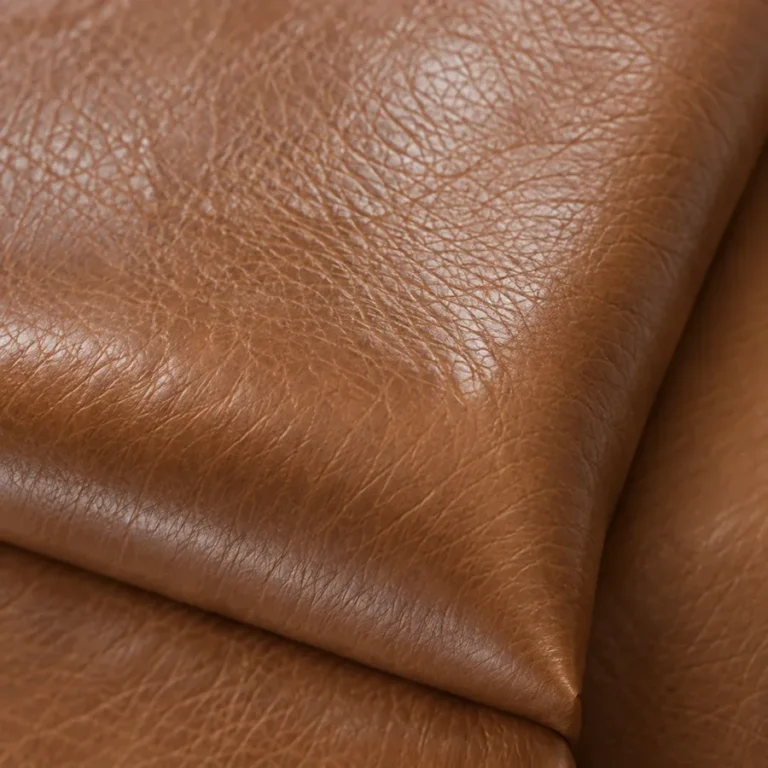 Aniline leather for a sofa