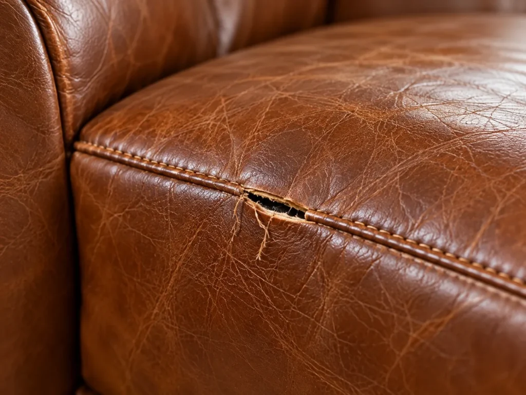 Leather Seam Repair in Connecticut