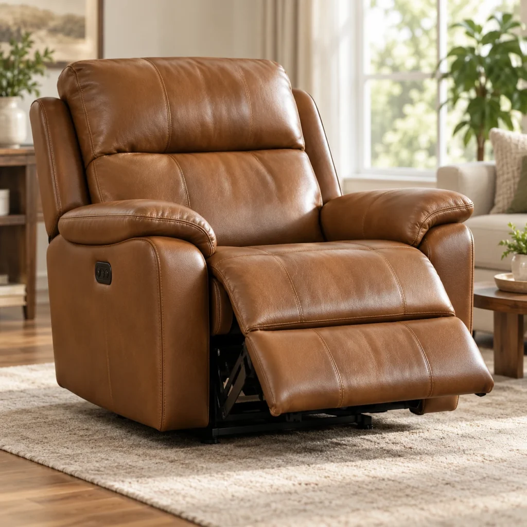 Power Recliners in leather