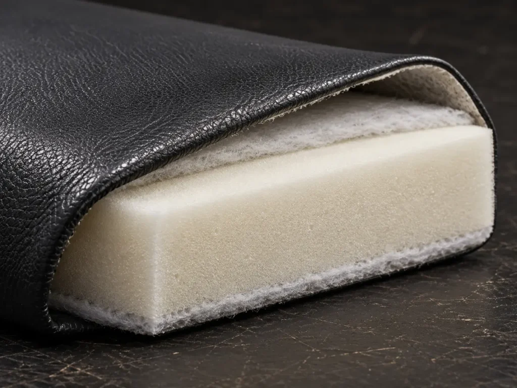 Layered foam for spa tables