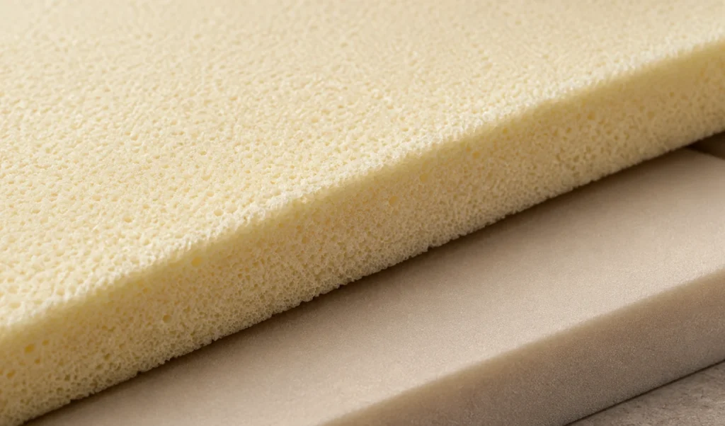 Leather bed work: re-pad and recover