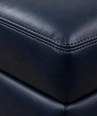 Cover pulled tight during reupholstery