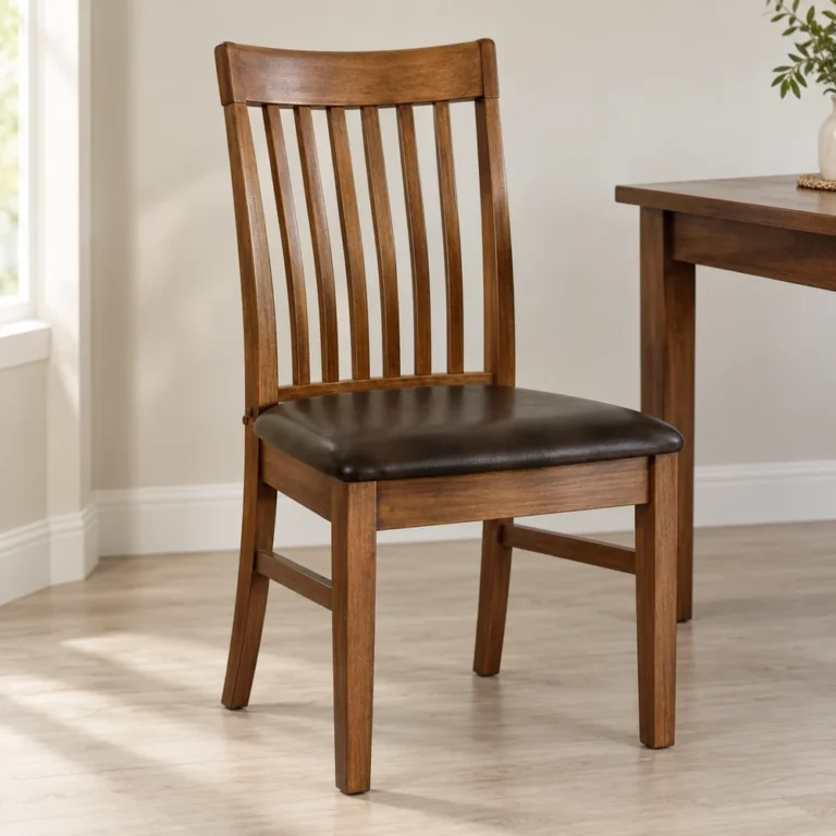 Repairing the wood on dining chairs