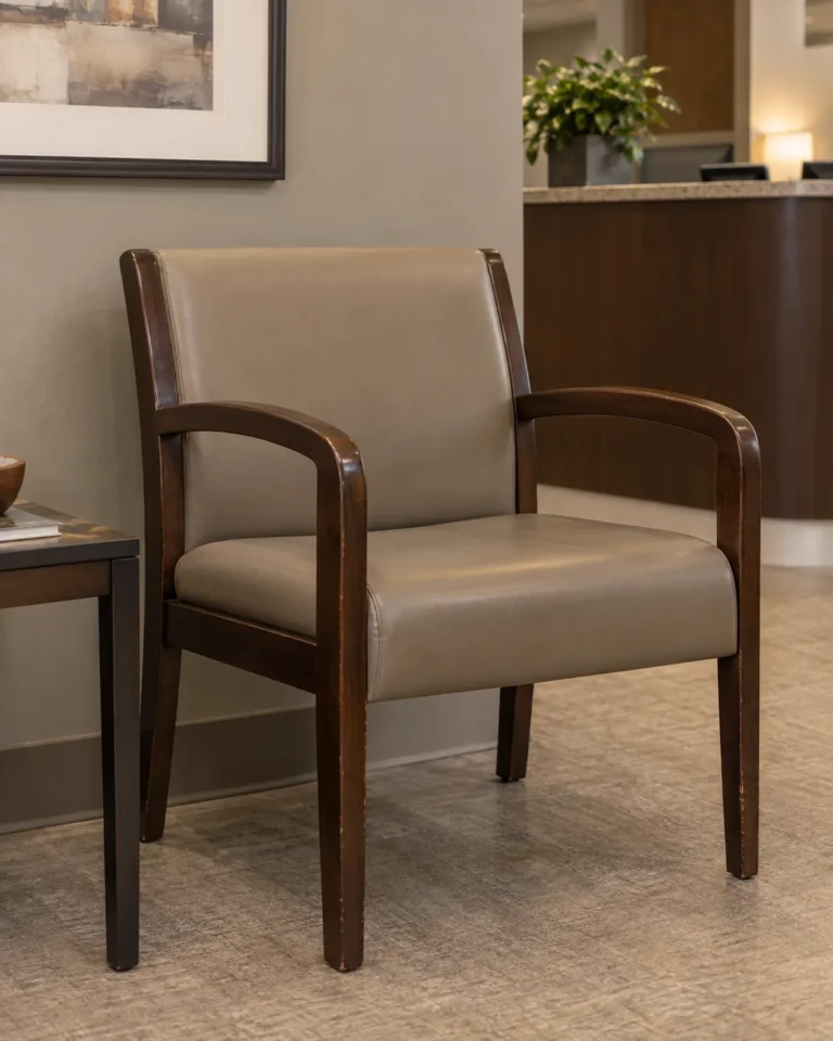 Wood-arm chairs